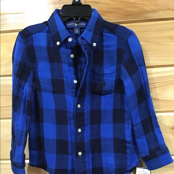🆕️Ralph Lauren Reversible Flannel Shirt - Picture 4 of 7